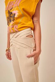 CALÇA AREIA