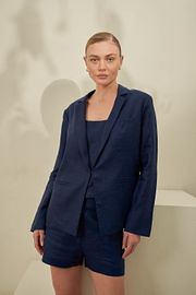 BLAZER AMÉRICA 100% LINHO