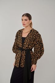CASACO ANIMAL PRINT MAPLE