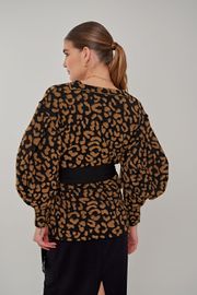 CASACO ANIMAL PRINT MAPLE