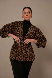 CASACO ANIMAL PRINT MAPLE