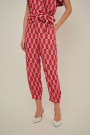 CALÇA POEMA VISCOSE ESTAMPADA