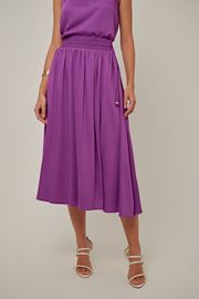 SAIA SÂNDALO CREPE ACETINADO ROXO