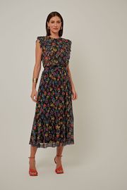 SAIA QUIOS TULE FLORAL