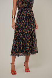 SAIA QUIOS TULE FLORAL
