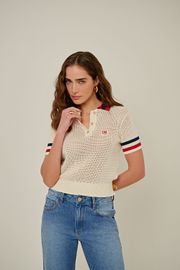 BLUSA POLO SILVANA TRICOT