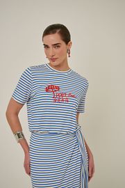 CAMISETA DOLCE VISCOLYCRA LISTRADA