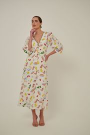 VESTIDO SINGAPURA VICOLINHO ESTAMPADO