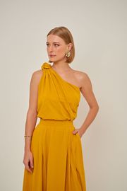 BLUSA SURI ALGODÃO AMARELA