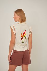BLUSA ULLY VISCOSE E BORDADO