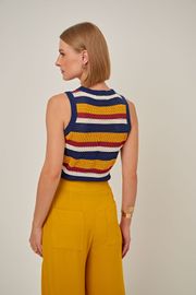 BLUSA VICENZA TRICOT LISTRADO