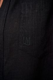 CAMISA VENTURA LINHO PRETO 