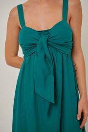 VESTIDO AUGUSTA ALGODÃO VERDE