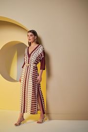 VESTIDO AMALFI ESTAMPA GEOMÉTRICA