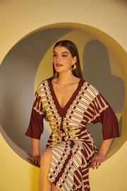 VESTIDO AMALFI ESTAMPA GEOMÉTRICA