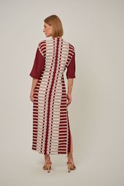 VESTIDO AMALFI ESTAMPA GEOMÉTRICA