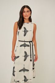BLUSA ARINA ALONGADA ESTAMPADA