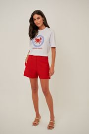 CAMISETA VOAR ESTAMPADA