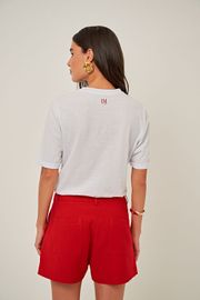 CAMISETA VOAR ESTAMPADA