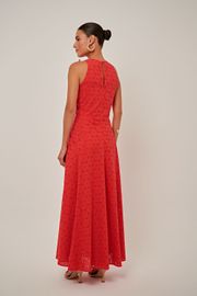 VESTIDO ALBA VERMELHO EM LAISE