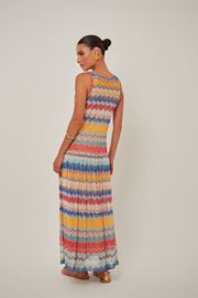 VESTIDO AIMEE TULE ESTAMPADO