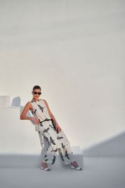 BLUSA ARINA ALONGADA ESTAMPADA
