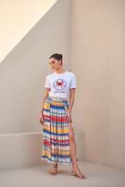CAMISETA VOAR ESTAMPADA