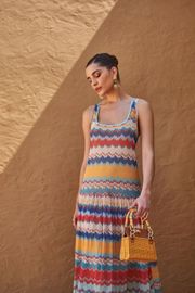 VESTIDO AIMEE TULE ESTAMPADO