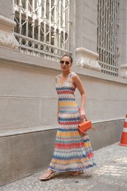VESTIDO AIMEE TULE ESTAMPADO