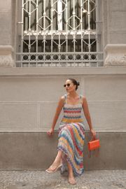 VESTIDO AIMEE TULE ESTAMPADO
