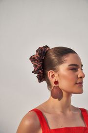 SCRUNCHIE ANIMAL PRINT ANGELINA