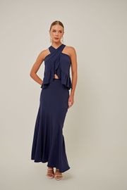 SAIA LONGA AMANDA VISCOSE MARINHO