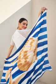 CANGA BRILHAR VISCOSE COM ESTAMPA AUTORAL