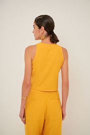 BLUSA COLETE BOSTON MOSTARDA