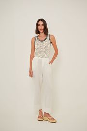 CAMISETA REGATA CELINE ESTAMPA POÁ