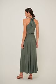 SAIA BOLD CAMBRAIA DE LINHO VERDE