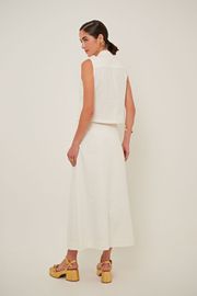 SAIA BALTIMORE ALGODÃO SARJADO OFF WHITE