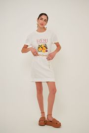 VESTIDO CALMA OFF WHITE 100% LINHO