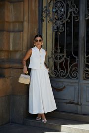 SAIA BALTIMORE ALGODÃO SARJADO OFF WHITE
