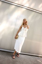 BLUSA AVA VISCOSE OFF WHITE