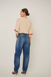 CALÇA JEANS BARREL CICLO