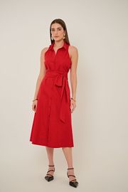VESTIDO CARIOCA EM TRICOLINE