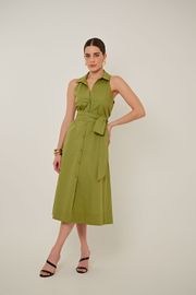 VESTIDO CARIOCA EM TRICOLINE