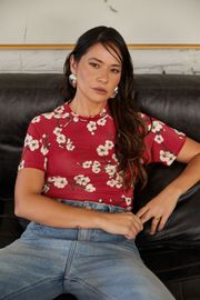 BLUSA ÉRICA  ESTAMPA CEREJEIRA