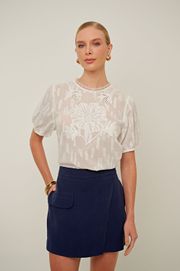 BLUSA CLARA VOIL OFF WHITE