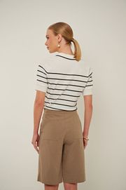 BLUSA POLO ELBA LISTRADA