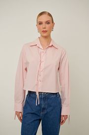 CAMISA ESTHER TRICOLINE ROSA BABY