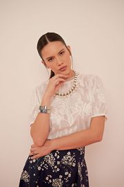 BLUSA CLARA VOIL OFF WHITE