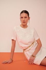 VESTIDO DÉBORA ALFAIATARIA OFF WHITE