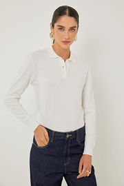 BLUSA FLORA POLO TRICOT